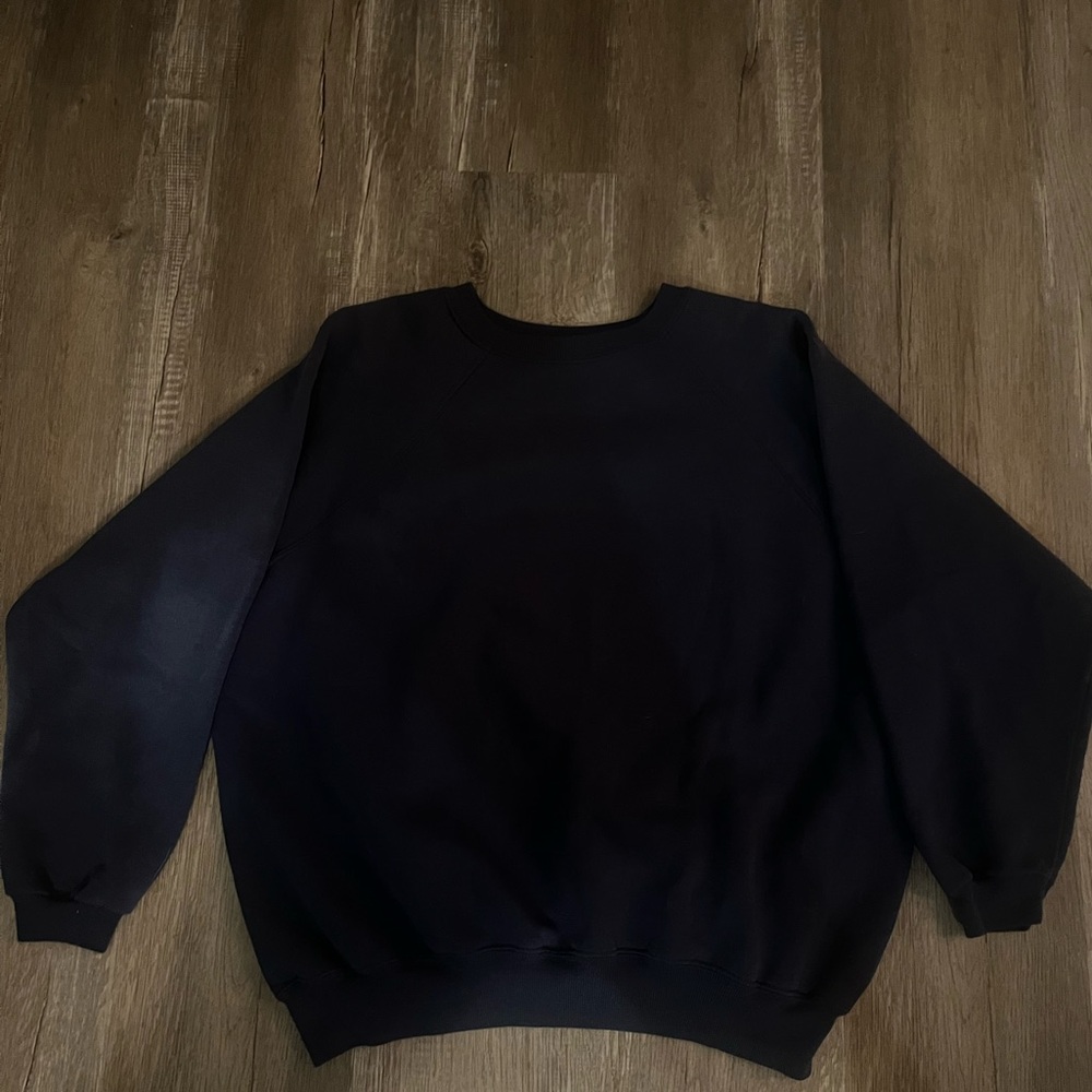 Cute navy blue crew neck